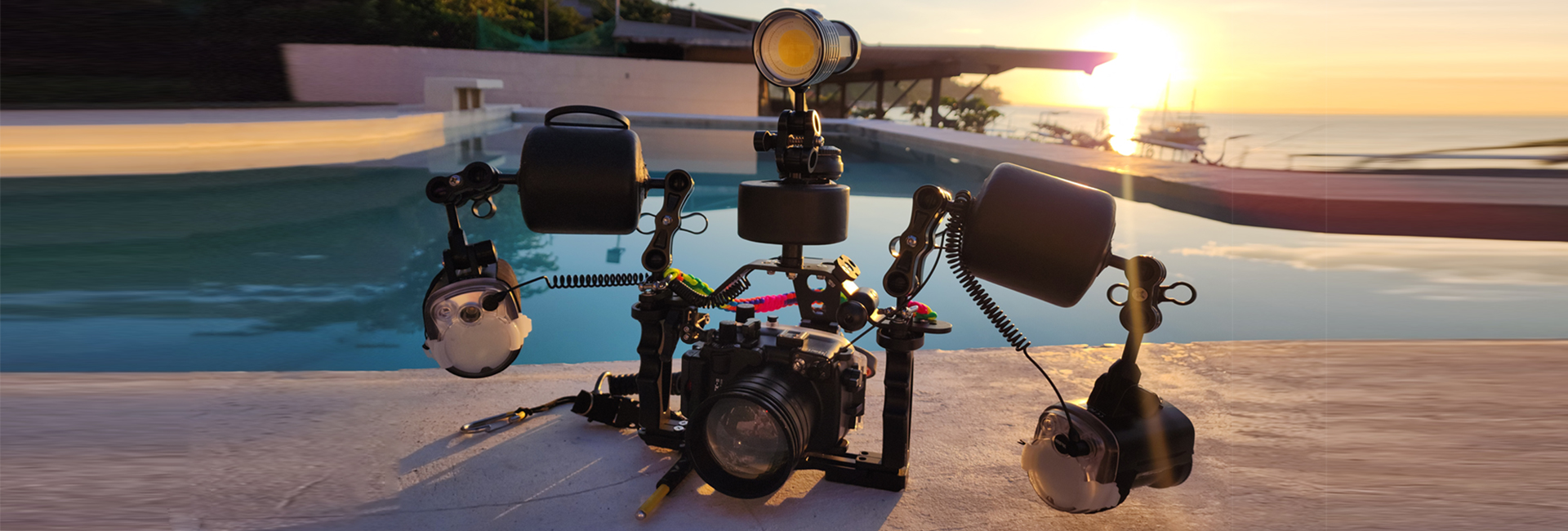 diving fill light underwater photography video flashlight